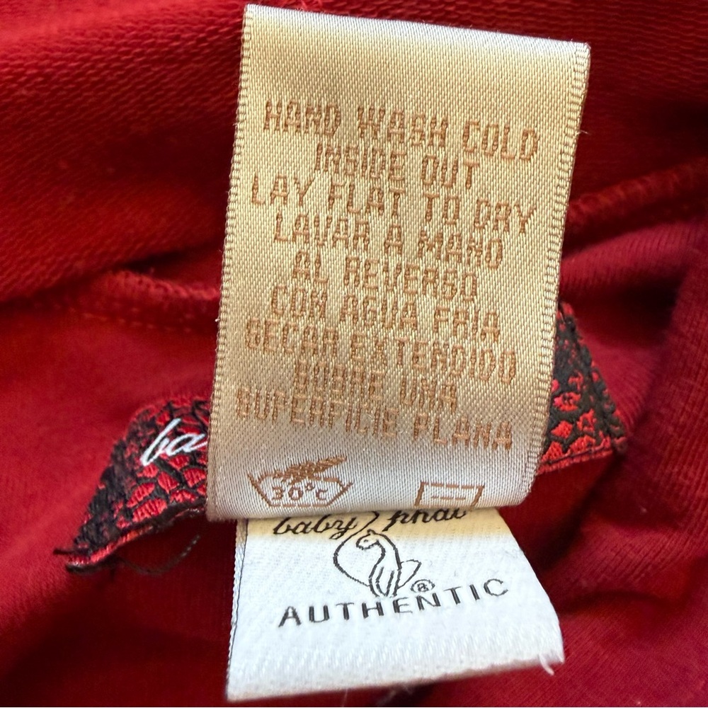 Maroon Baby Phat Sweater Size L Vintage - Picture 4 of 11
